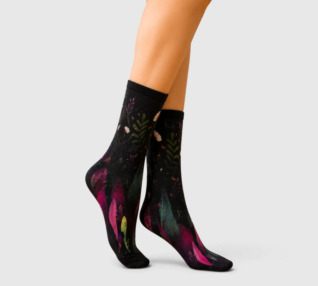 CHAUSSETTES BAMBOU FEUILLAGE