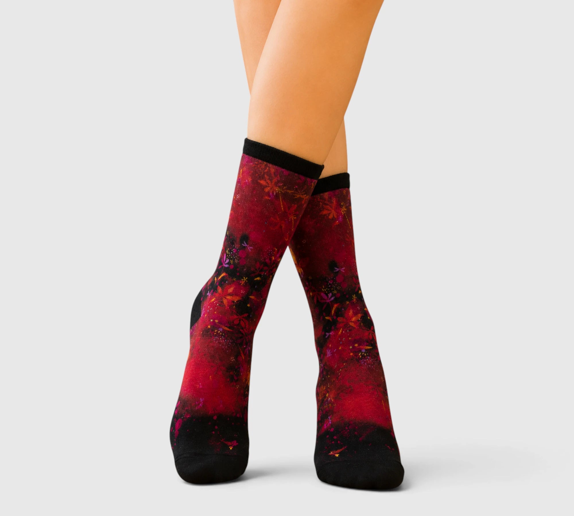 CHAUSSETTES BAMBOU LIBELLULES