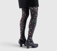 Collants fantaisie fleuris – élégance et originalité