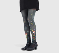 Collant Femme Motifs Champignons