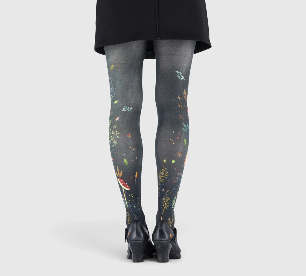 Collant Femme Motifs Champignons