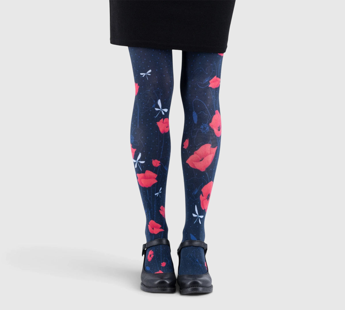 Collants imprimés femme – Modèle Poppy résistant et chic