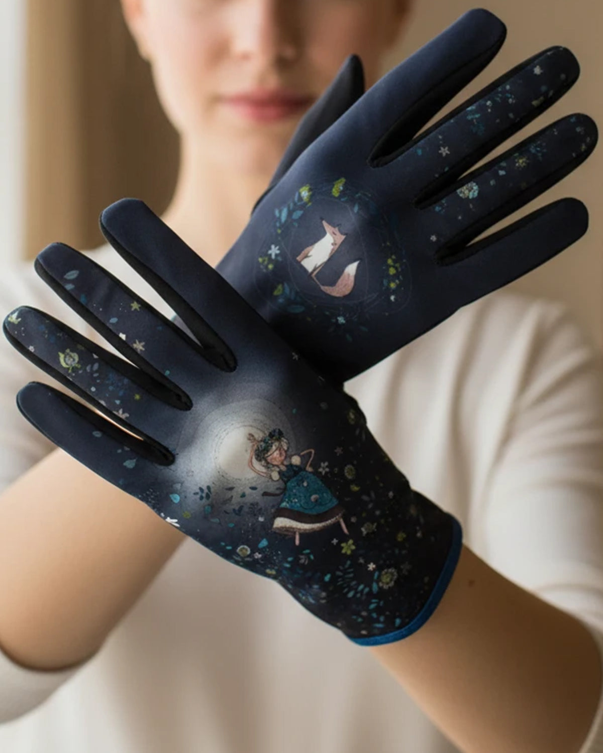 Gants fantaisie Tactiles