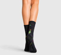 Chaussettes fantaisie femme bambou Bohème – Confort & style