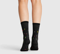 Chaussettes fantaisie femme Mélodie – bambou doux et coloré