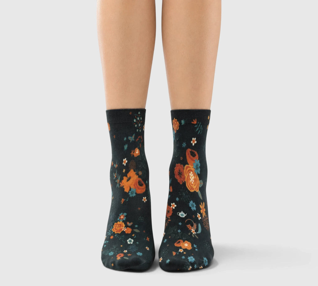 Chaussettes fantaisie Oslo design nordique rétro