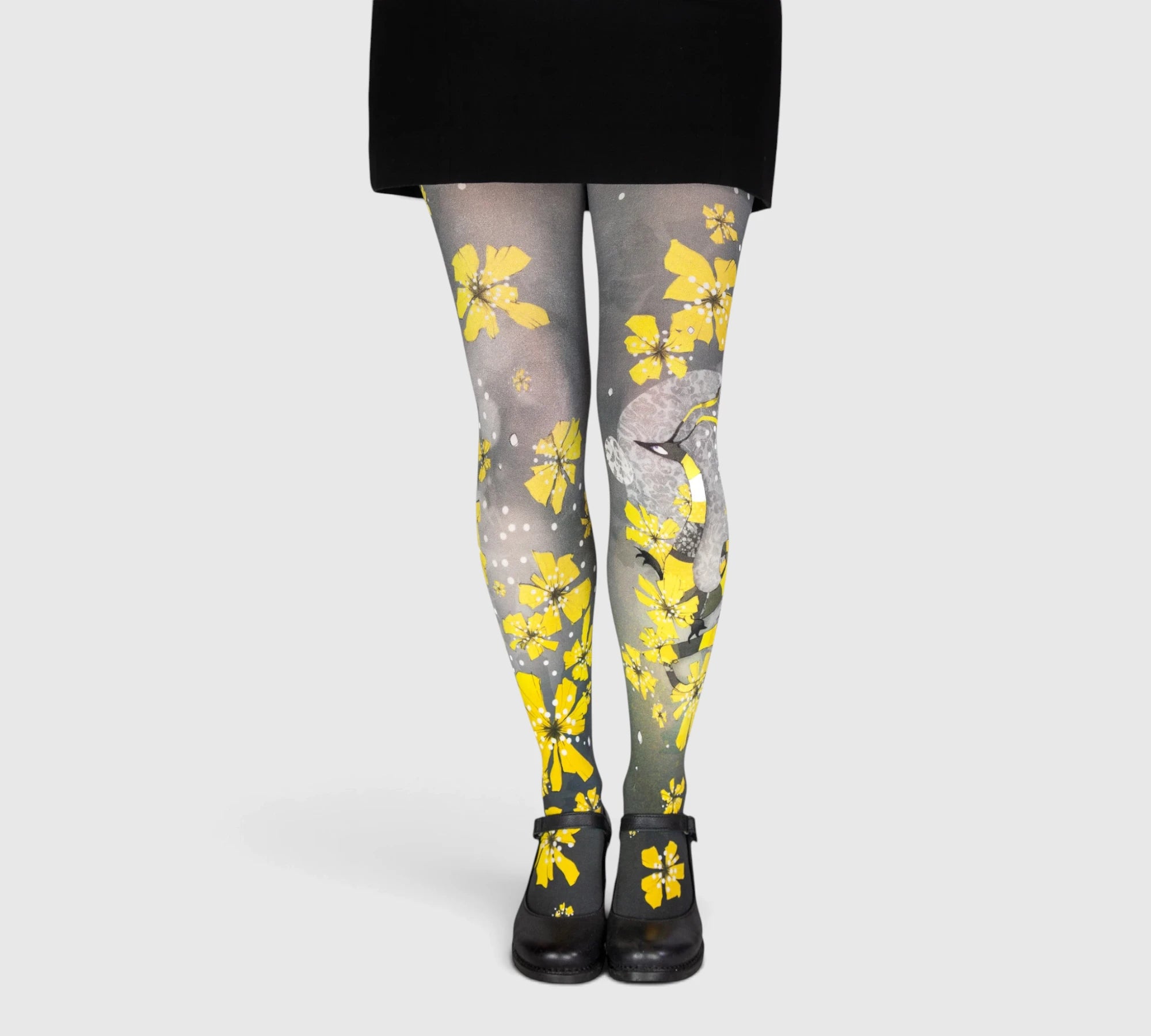 Collants fantaisie avec motifs originaux