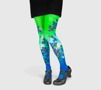 Women's dragon fantasy tights
