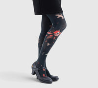 Collants fantaisie cabanes à oiseaux – Originalité et confort garantis