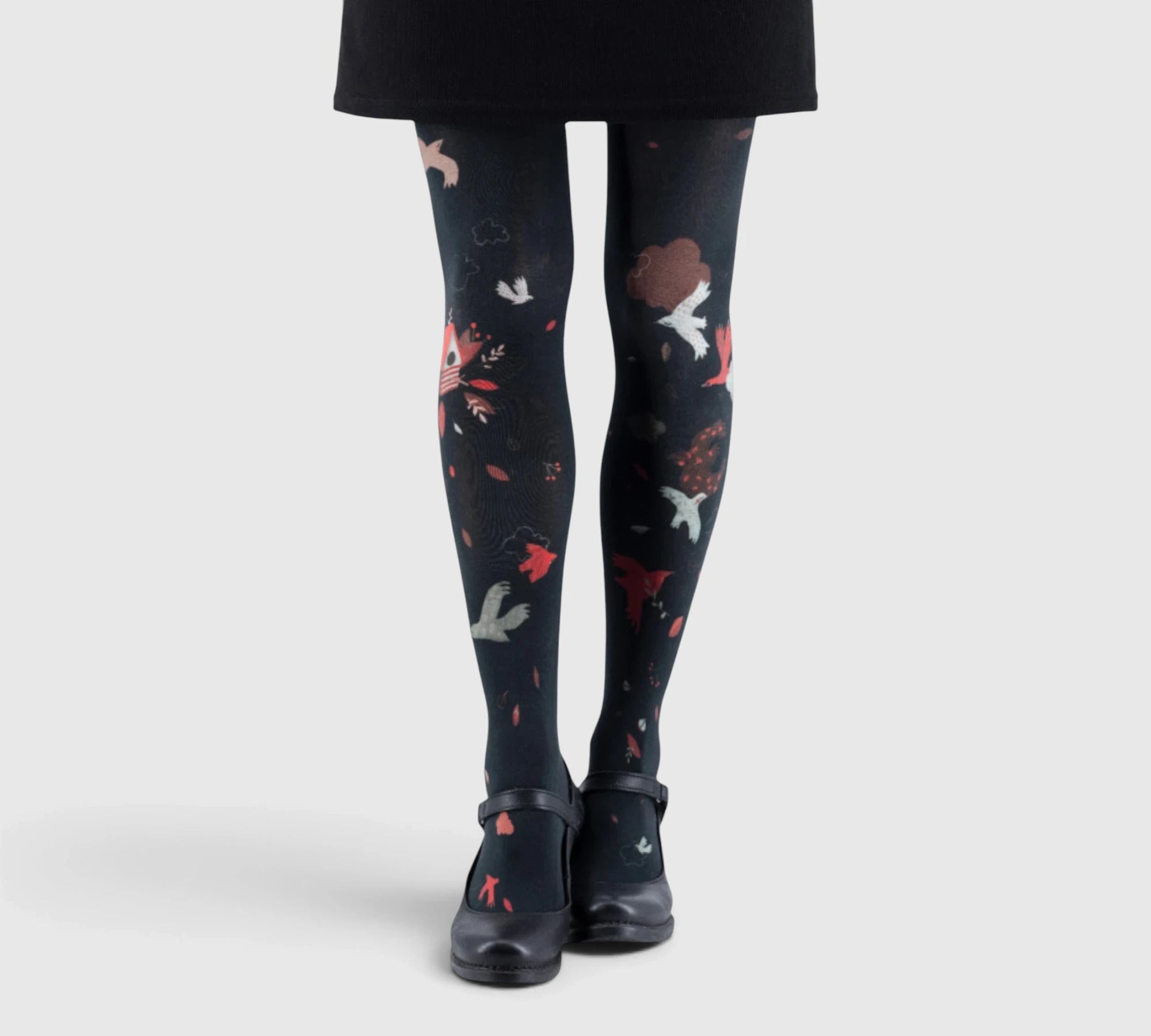 Collants fantaisie cabanes à oiseaux – Originalité et confort garantis