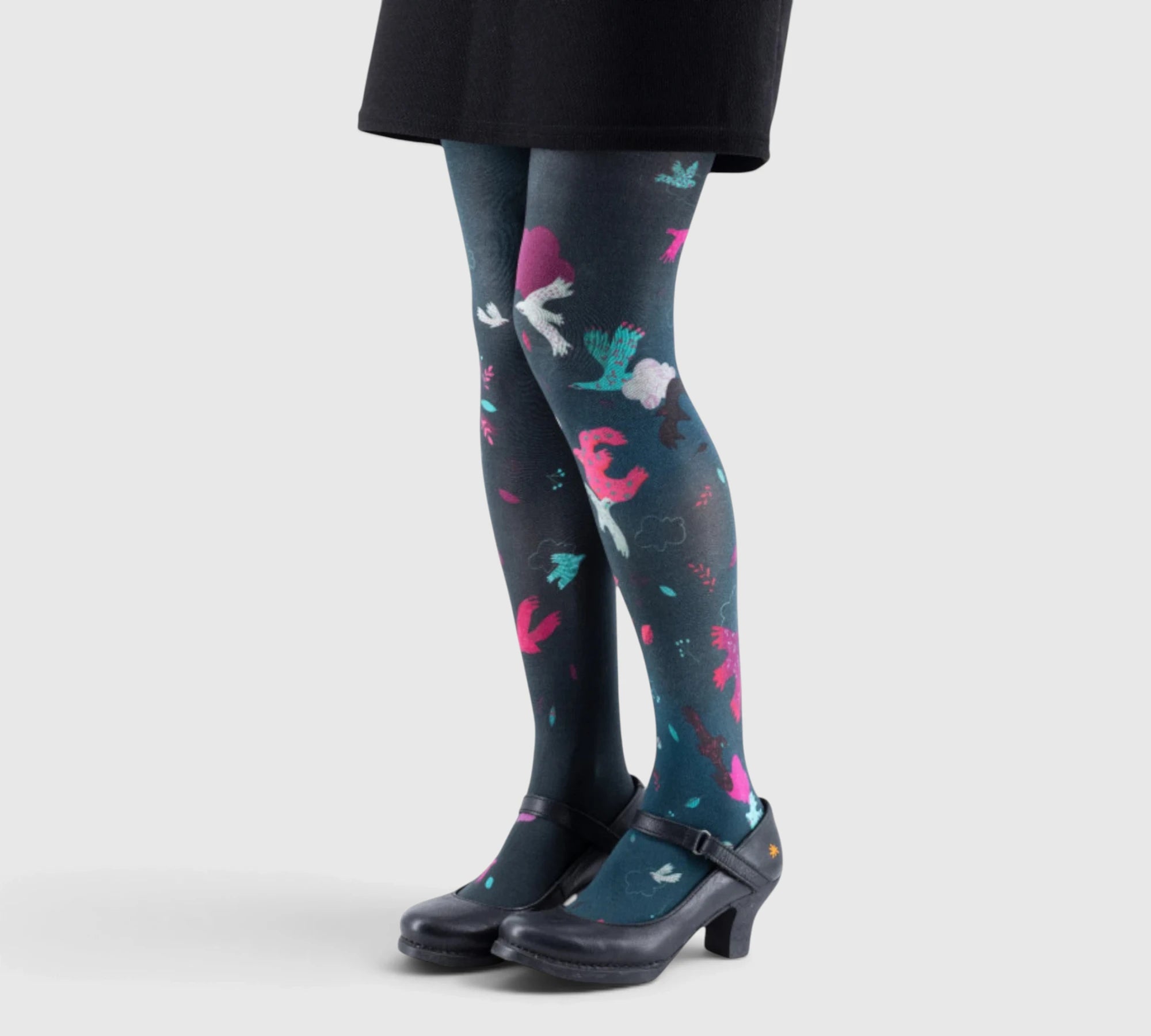 Collants fantaisie cabanes à oiseaux – Poésie et confort au quotidien
