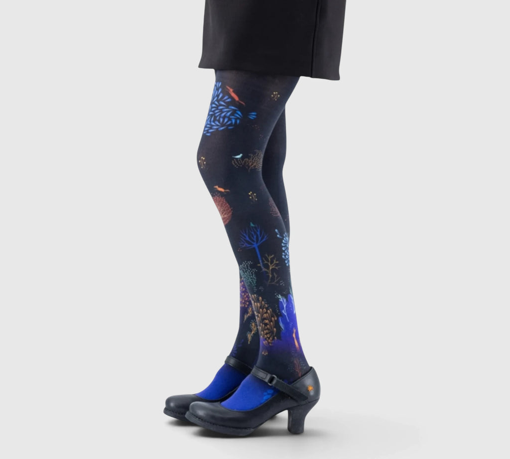 Collants femme "Automne" - Fantaisie 50 deniers