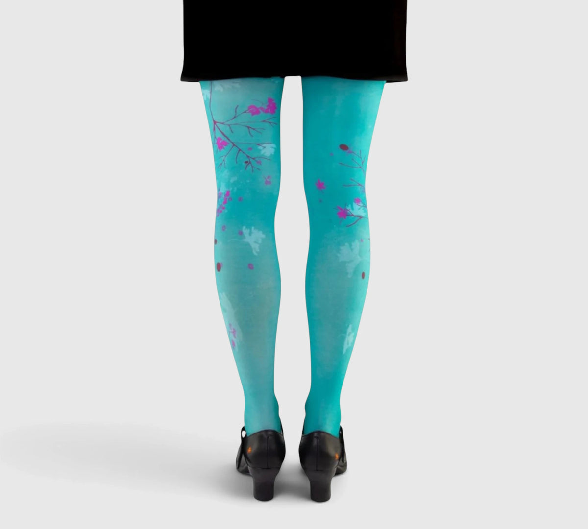 Collants fantaisie imprimés coriandre Liligambettes