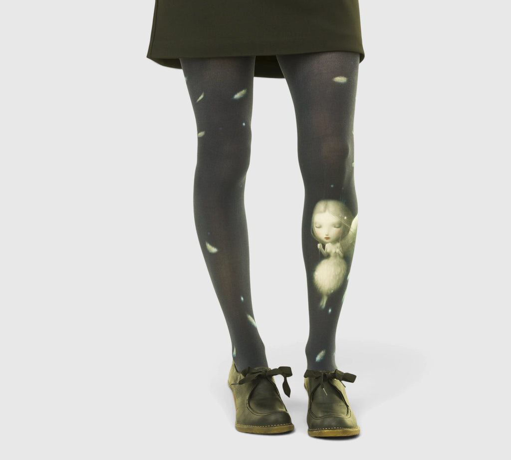 Liligambettes printed fancy tights