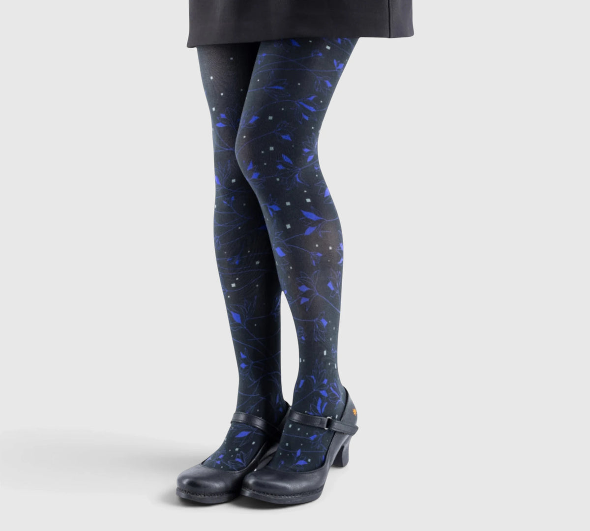 Collants fantaisie lys – élégance et confort