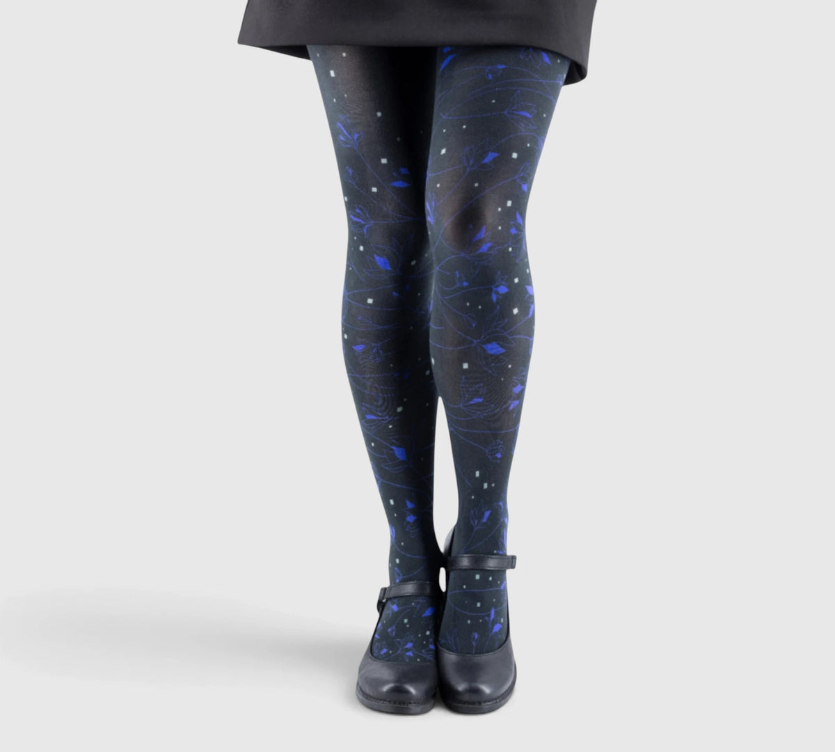 Collants fantaisie lys – élégance et confort