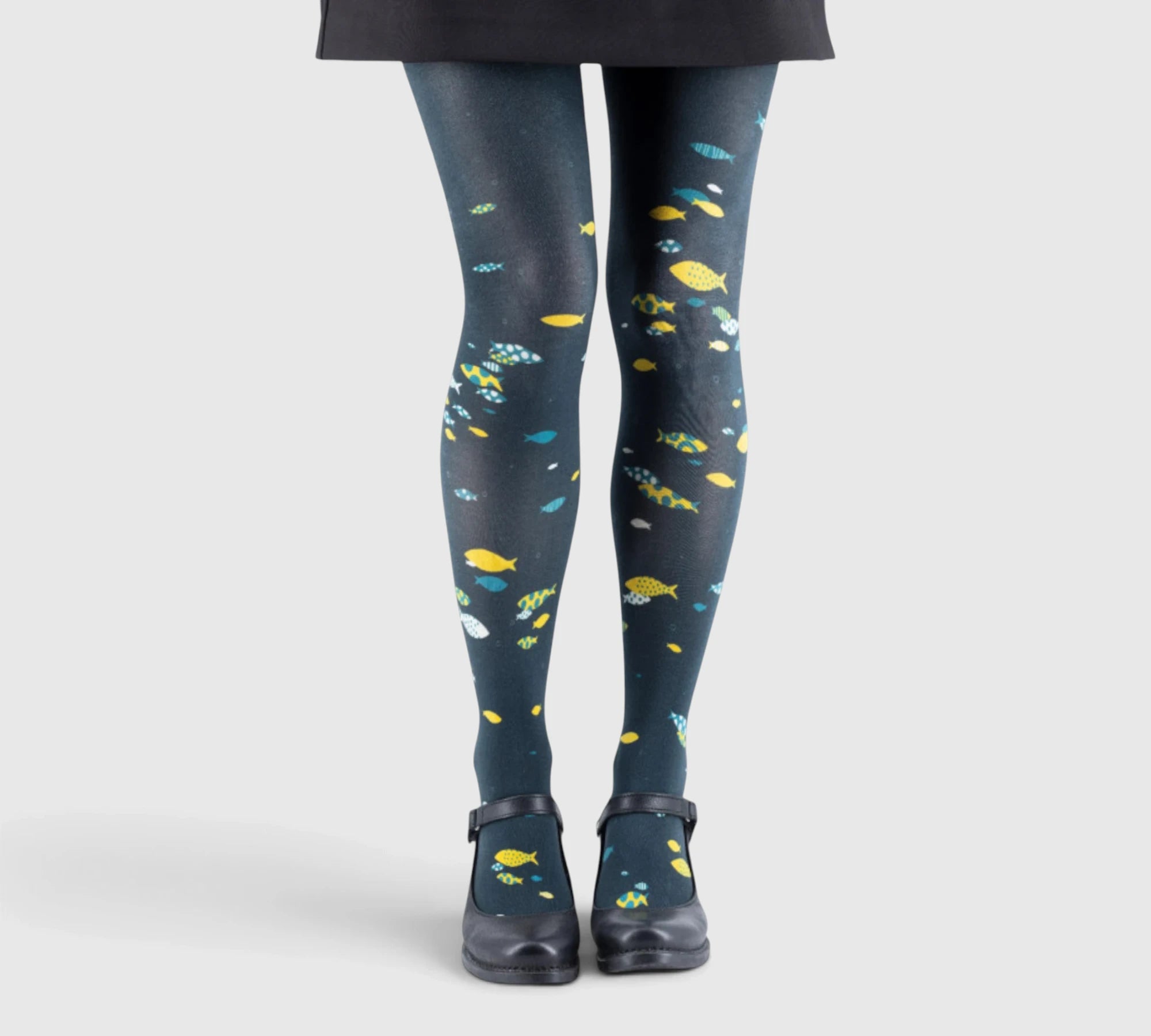 Collants fantaisie sardines - Un océan de couleurs