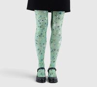 Collants imprimés femme – design floral