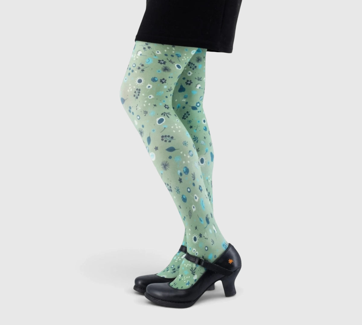 Collants imprimés femme – design floral