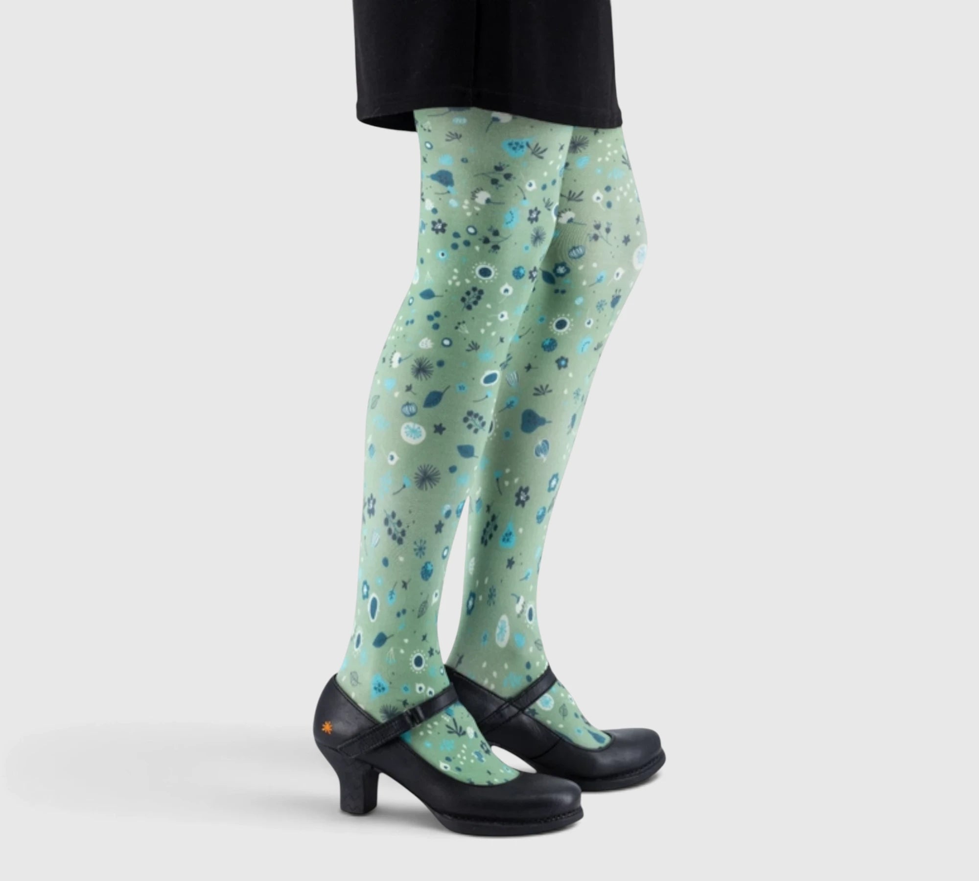 Collants imprimés femme – design floral