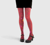 Collants imprimés fantaisie