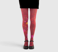 Collants imprimés fantaisie