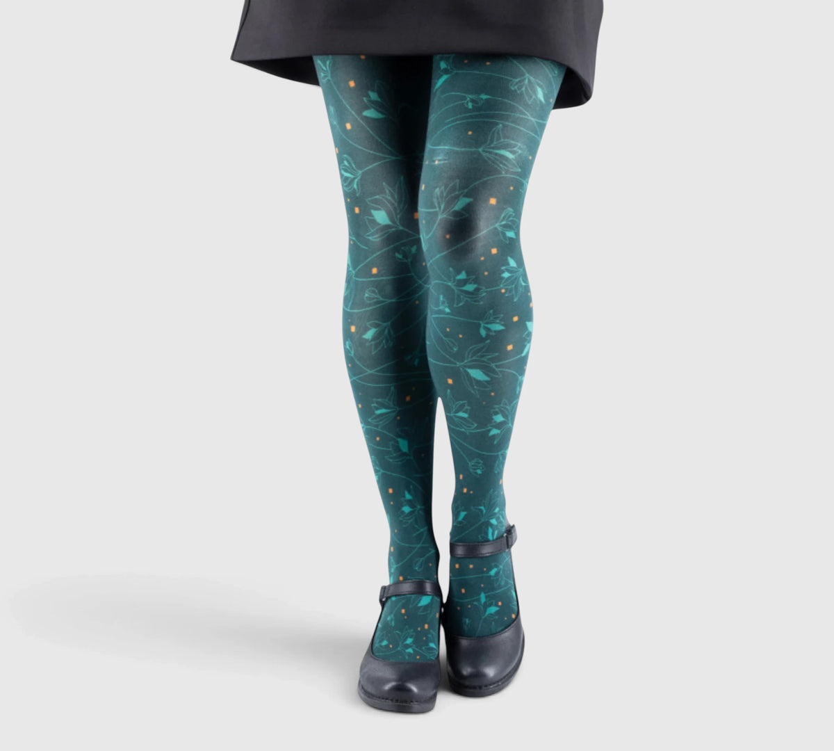 Collants imprimés lys – design artistique
