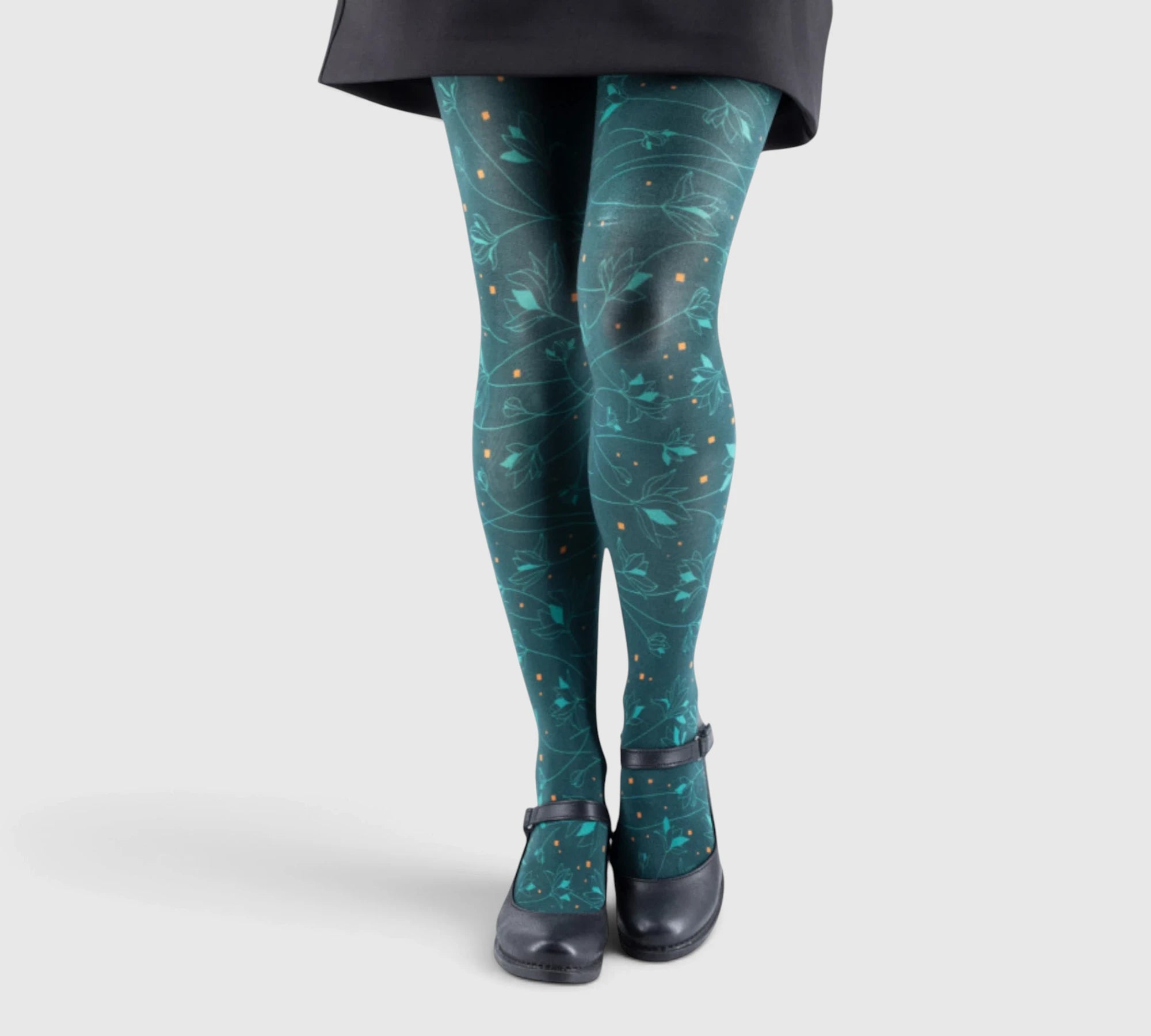 Collants imprimés lys – design artistique