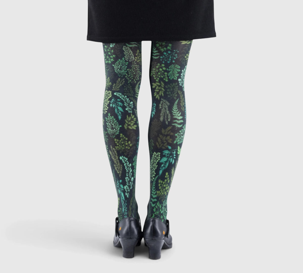 Collants imprimés végétaux – élégance audacieuse