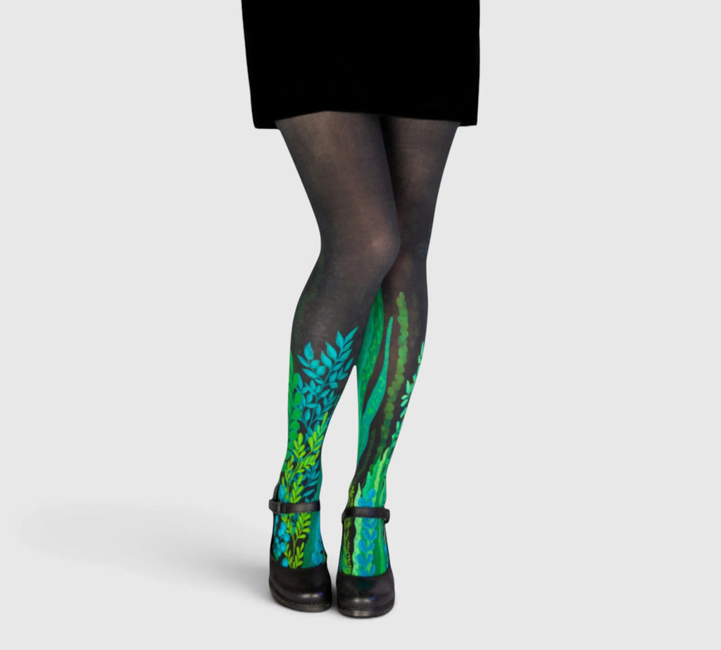 Collants noirs fantaisie theys