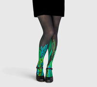 Collants noirs fantaisie theys