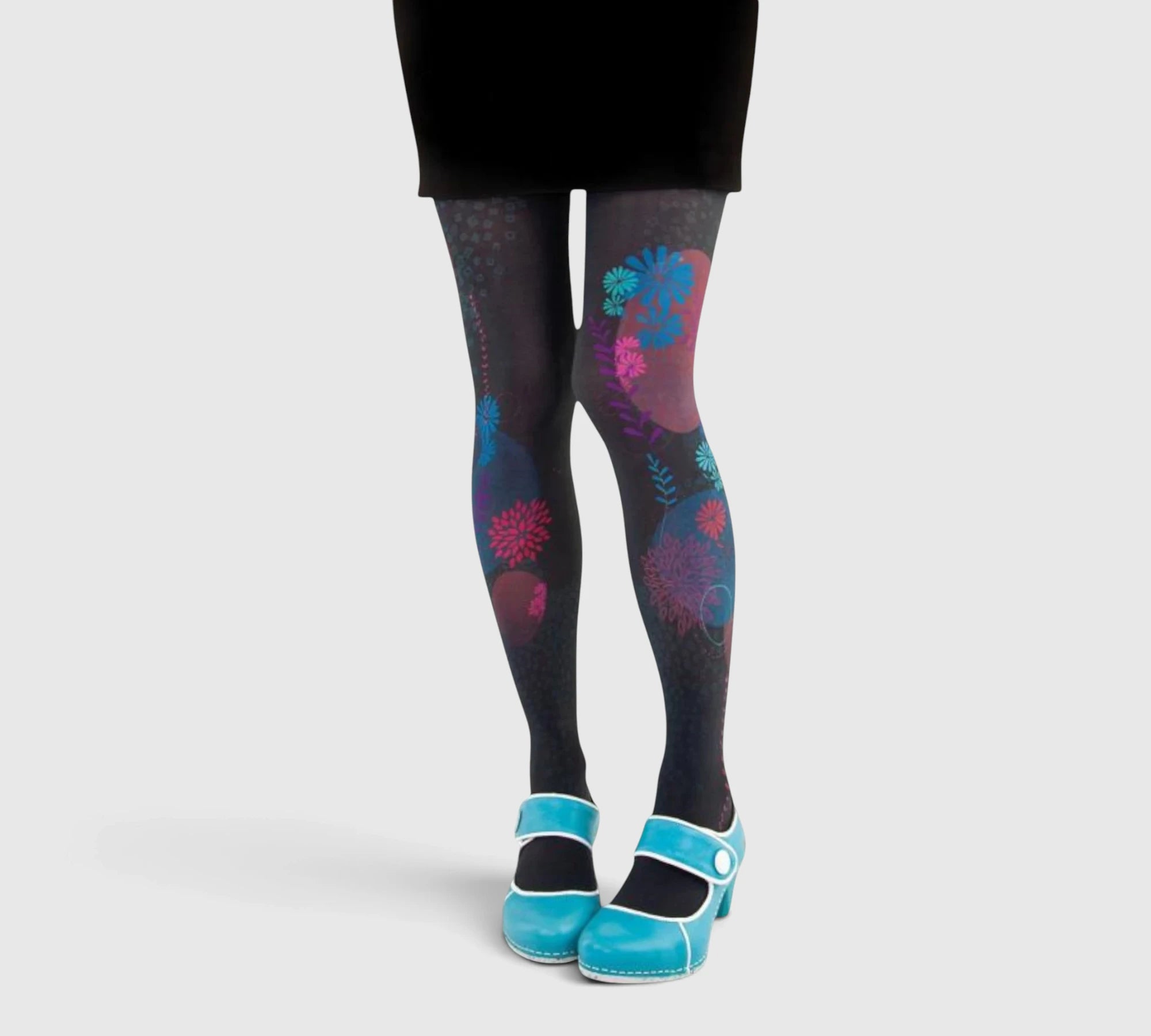 Collants noirs imprimés Liligambettes