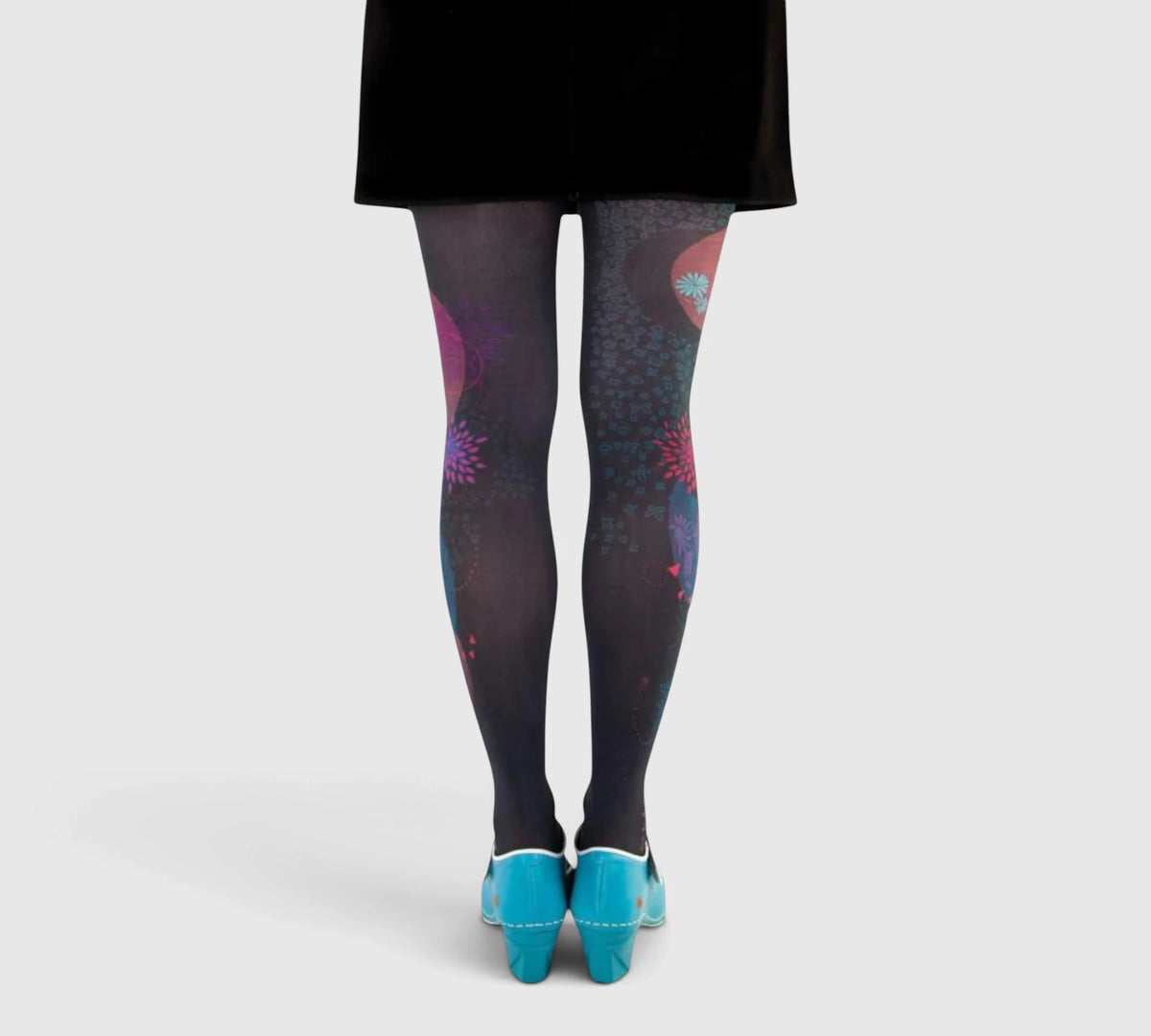 Collants noirs imprimés Liligambettes