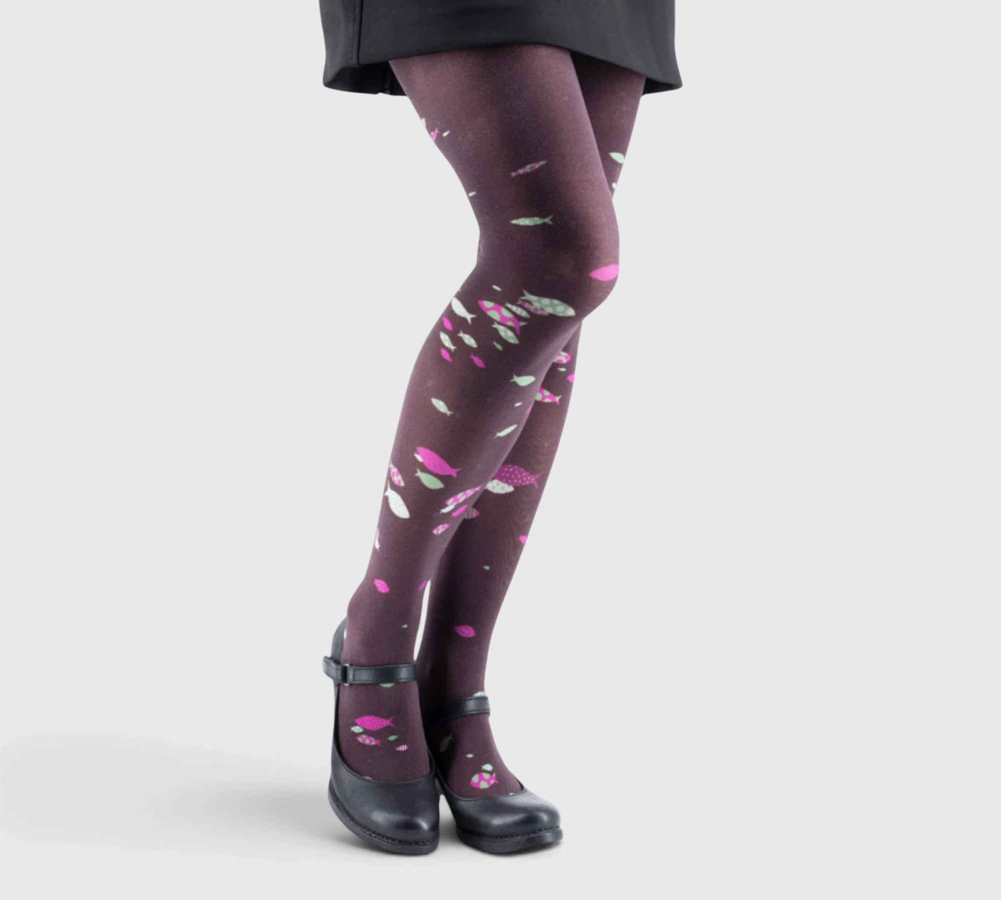 Collants Originaux avec Motif Sardines
