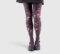 Collants Originaux avec Motif Sardines