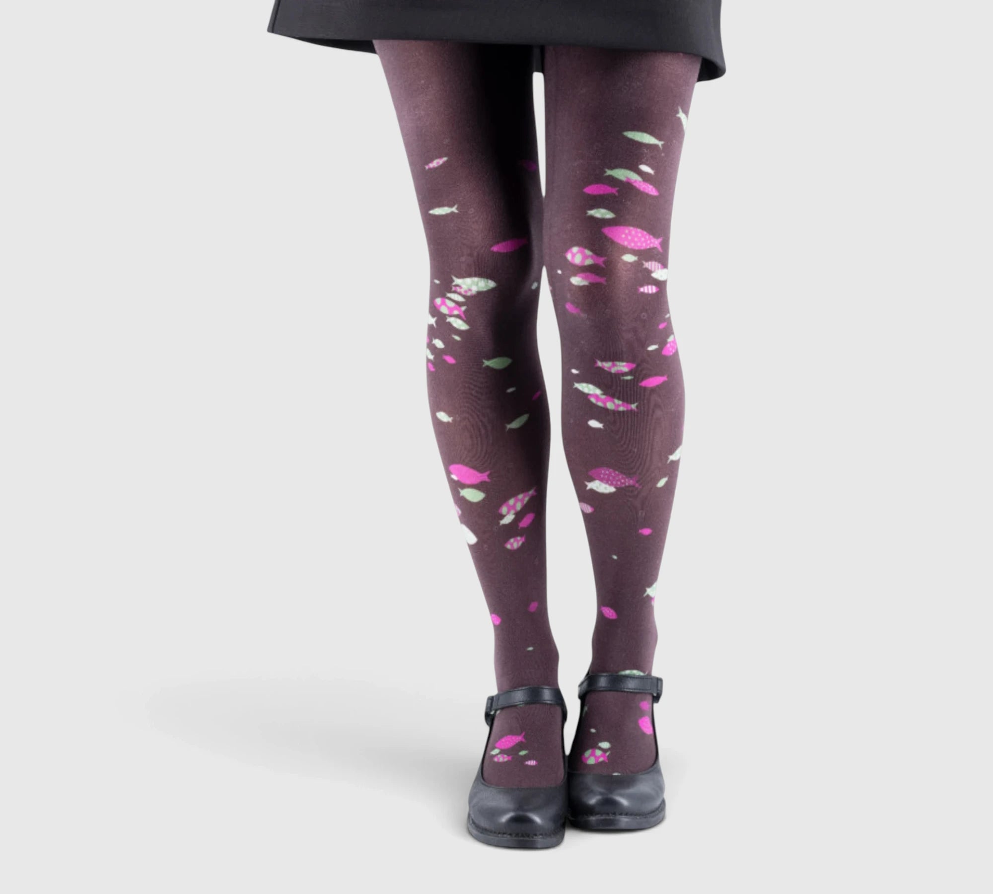 Collants Originaux avec Motif Sardines