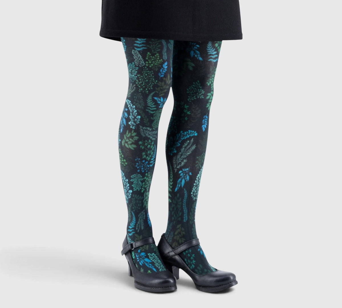 Collants résistants femme – design unique fougères