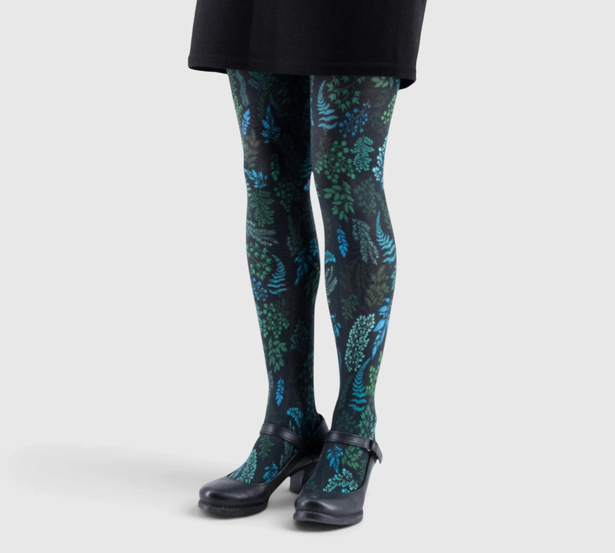 Collants résistants femme – design unique fougères