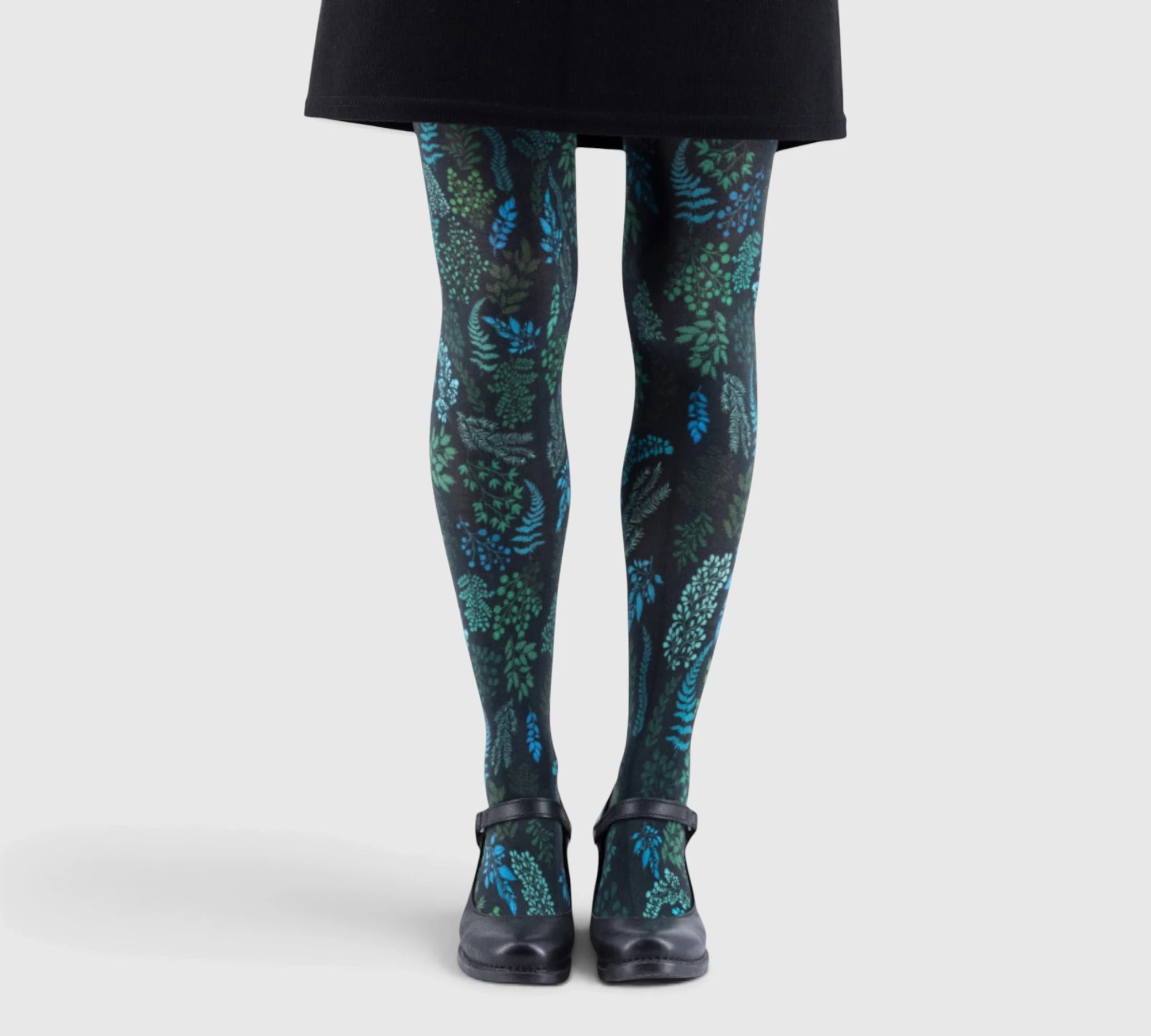 Collants résistants femme – design unique fougères