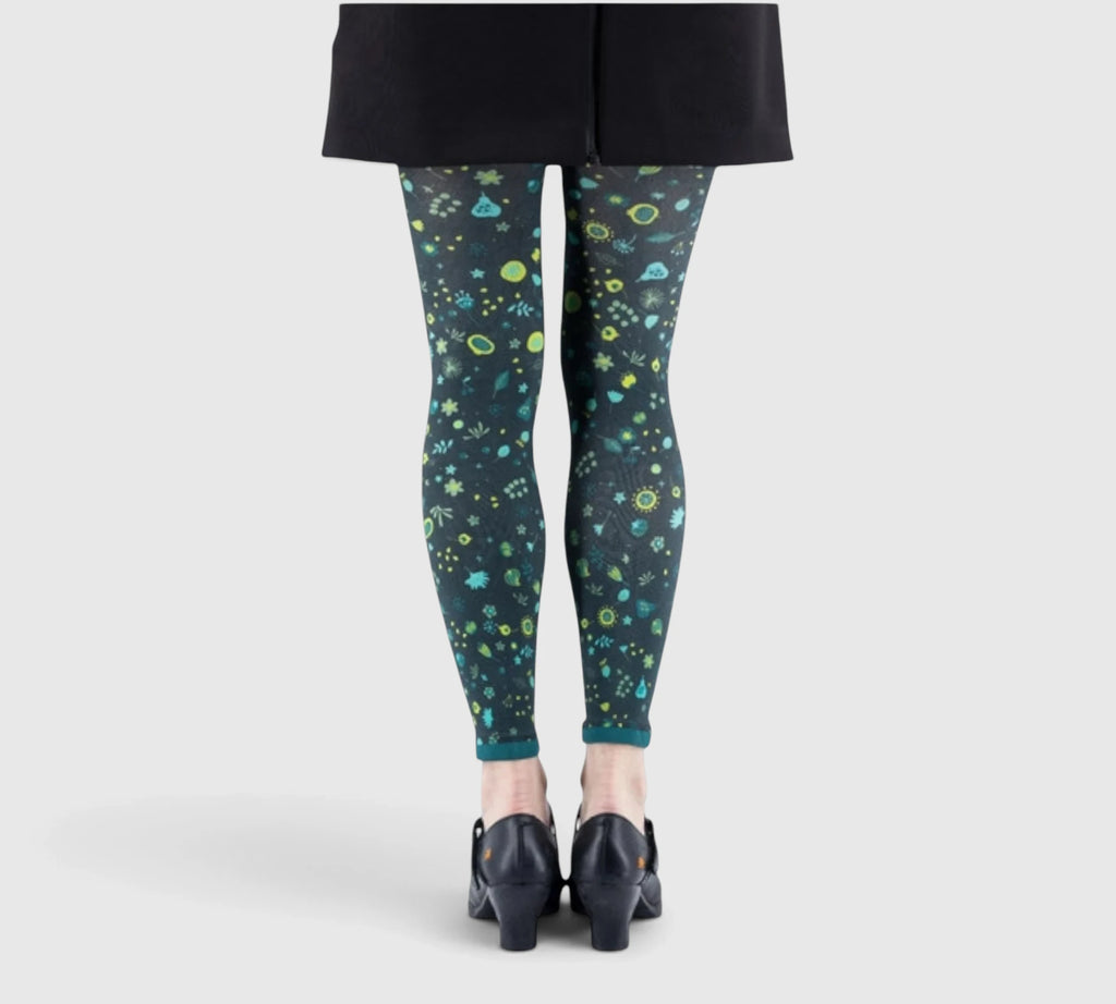 Leggings fantaisie : couleurs vives et motifs graphiques tendance