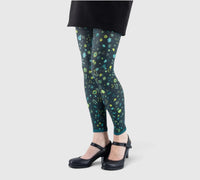 Leggings fantaisie : couleurs vives et motifs graphiques tendance